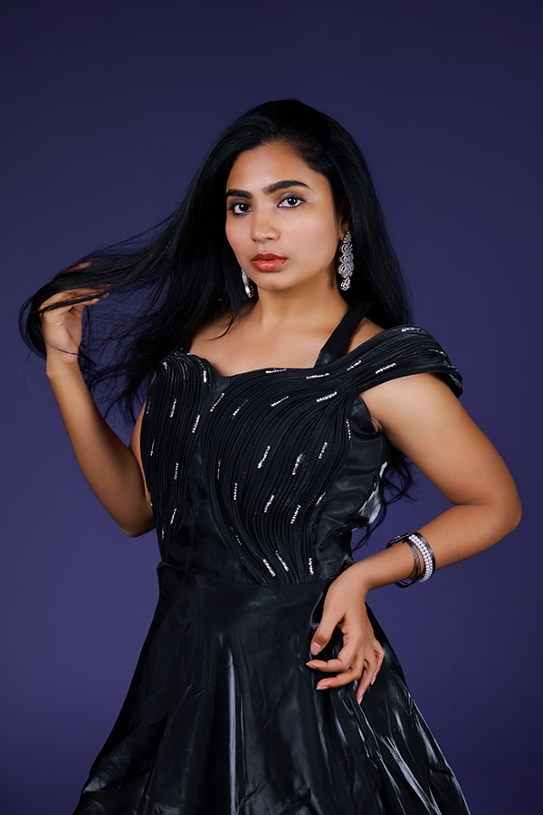 Black Designer Gown