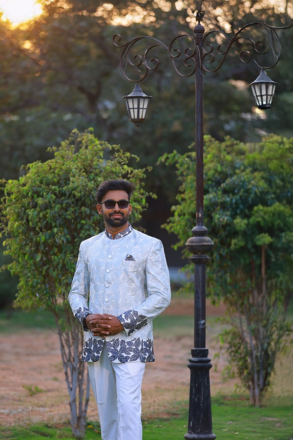 Sea Blue Jodpuri
